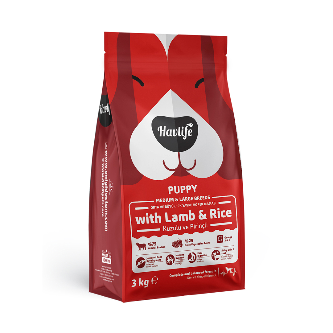 Havlife Medium & Large Lamb-Flavored Puppy Food