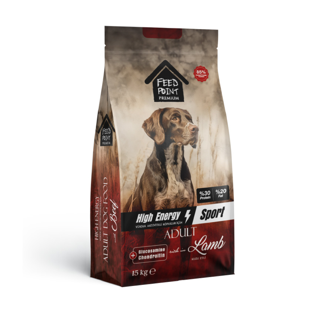 FeedPoint High Energy Lamb-Flavored Adult Dog Food