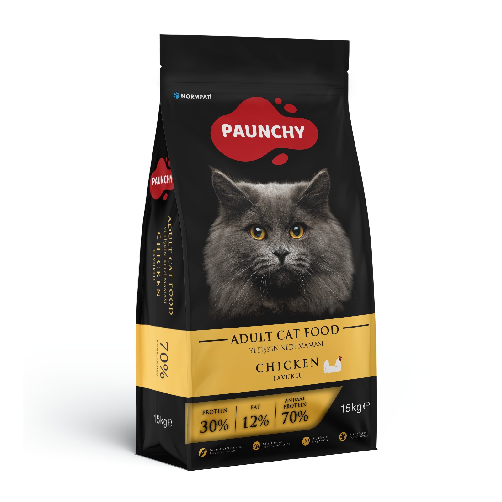 Paunchy Chicken Adult Cat Food